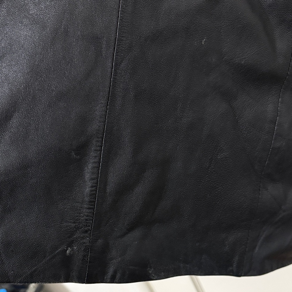 Bebe Black Leather Jacket - Picture 13 of 16